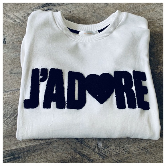 Tops | Last Onefrom Paris Jadore Sweatshirt | Poshmark